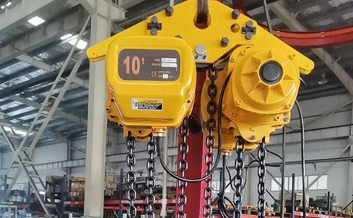 10 Ton 4M Electric Chain Hoist for Sale to Nigeria