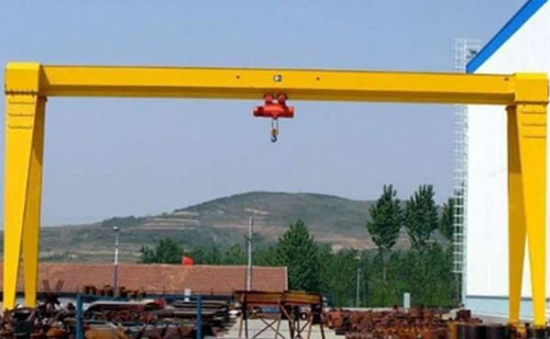 2 Ton Single Girder Gantry Crane for Sale to Indonesia