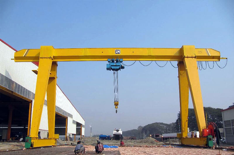 5 ton Gantry Crane for Sale to Glass Factory in Philippines