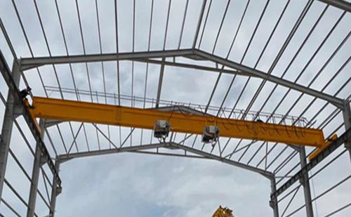 5 Ton European Single Girder Overhead Crane for Sale to Malaysia