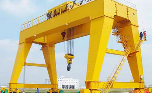 160 Ton 36m Double Girder Gantry Cranes for Sale to Egypt