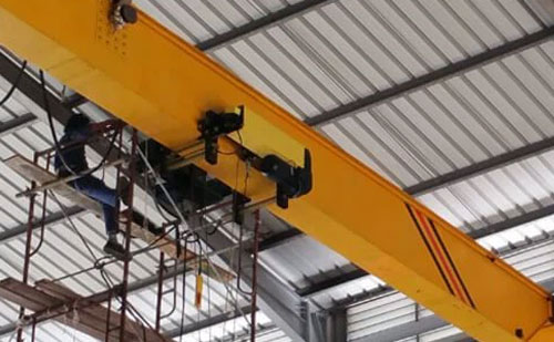 1 Ton Single Girder Overhead Crane for Sale to Pakistan
