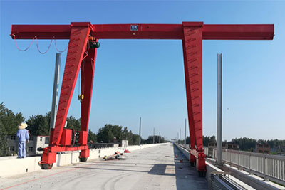 single beam rubber tyred gantry cranes