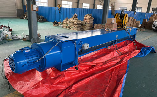 CD40 Ton 70M Fixed Electric Wire Rope Hoist for Sale to Philippines