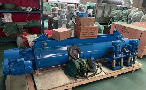 10 Ton 25M Electric Wire Rope Hoist for Sale to Saudi Arabia