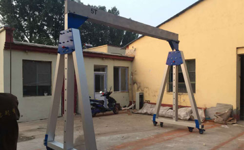 Portable Aluminum Gantry Crane