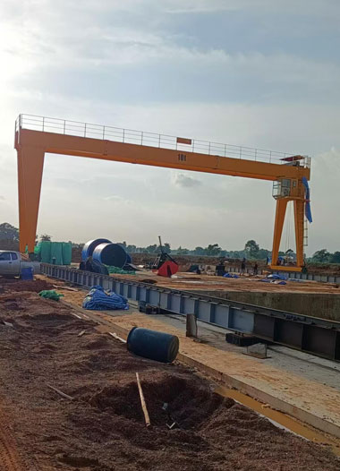 Installation of 10 ton gantry crane