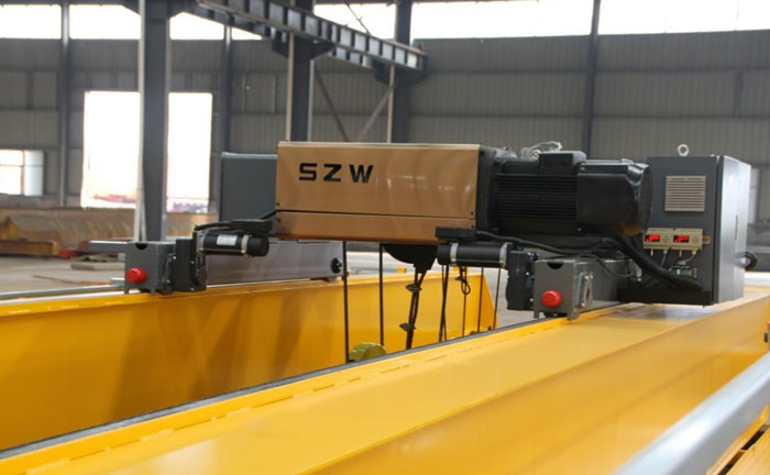 15 Ton 20m European type Birrail Overhead Crane for Sale to Pakistan