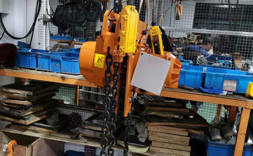 5 Ton 9M Low Headroom Electric Chain Hoist for Sale to Sri Lanka