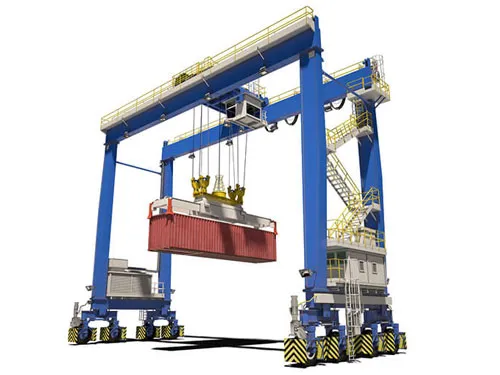 Rubber Tyred Container Gantry (RTG) Crane