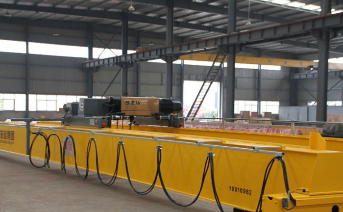 15 Ton 20m European type Birrail Overhead Crane for Sale to Pakistan