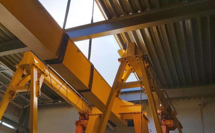 20 Ton Single Girder Gantry Crane Installation