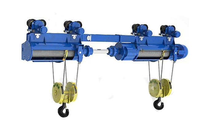 Double Hook Electric Wire Rope Hoist